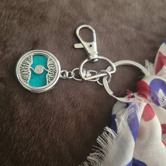 Gucci Keychain scarf with attachments handmade - Picture 4 of 12